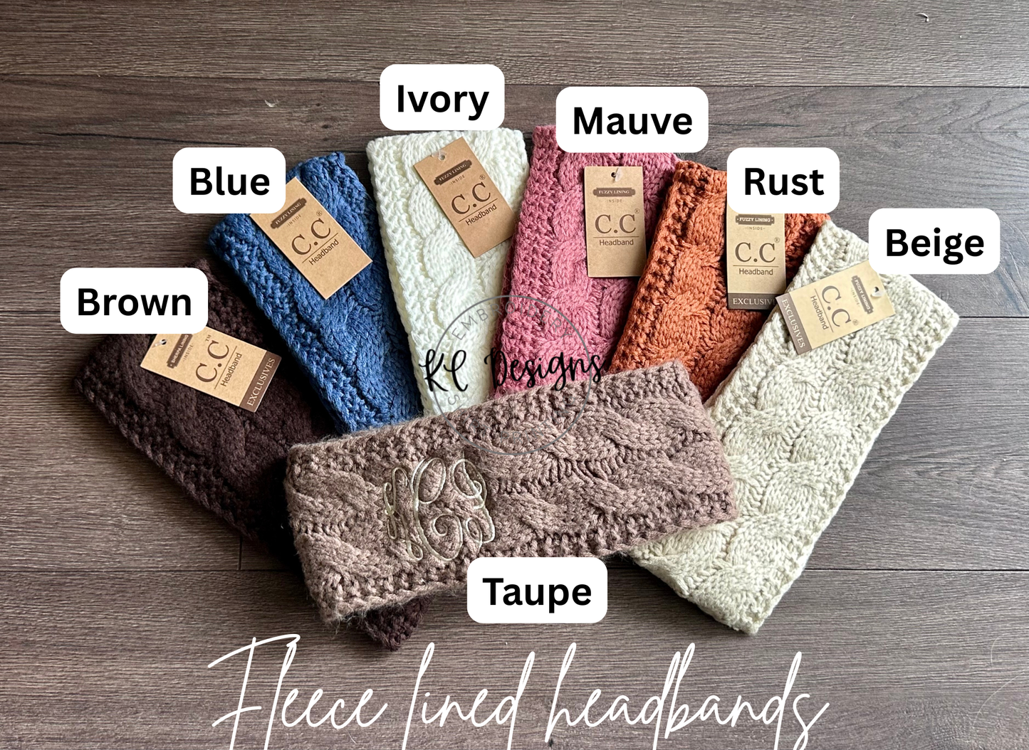 Fleece Lined Headbands