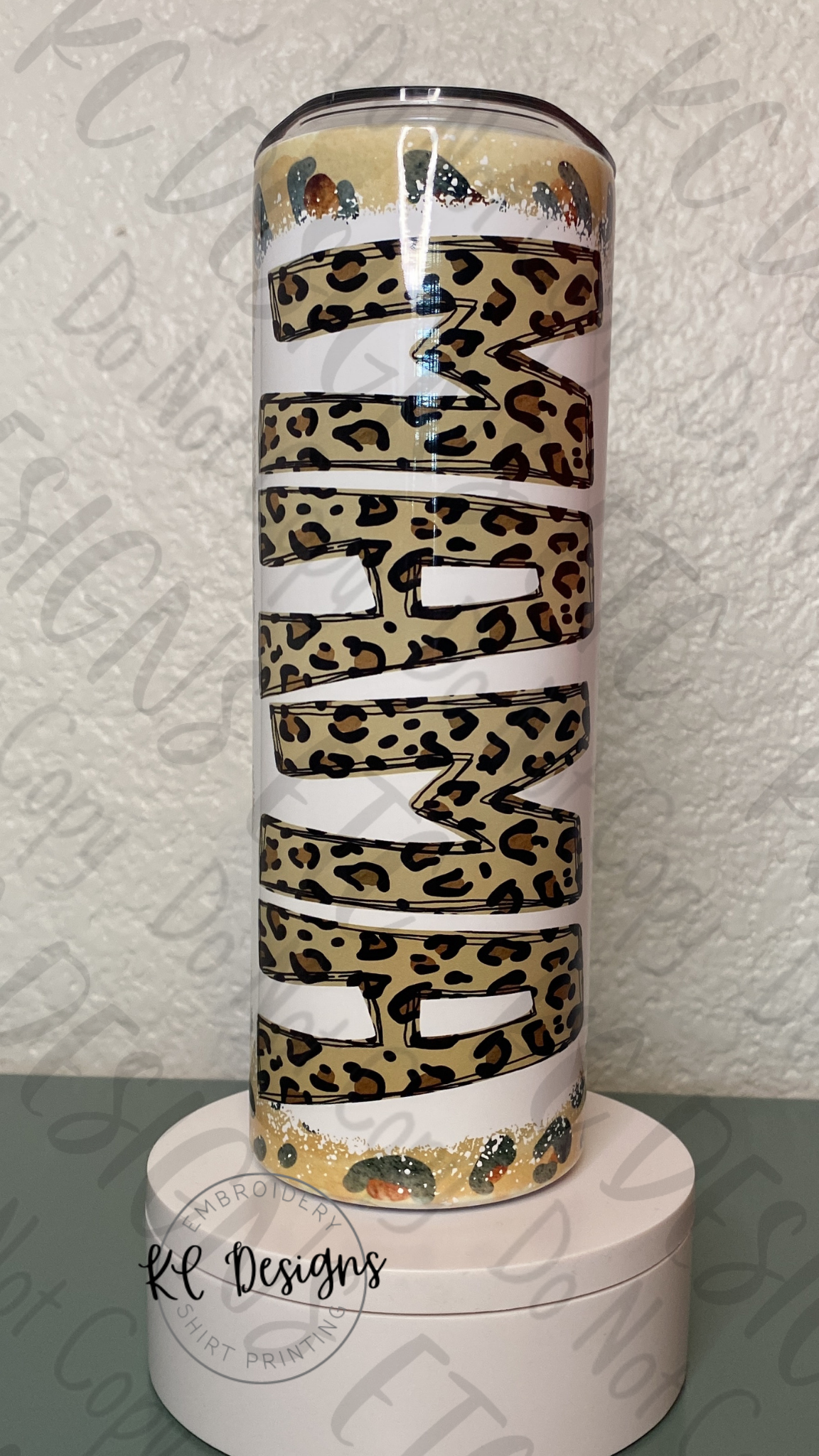 Leopard MAMA Tumbler