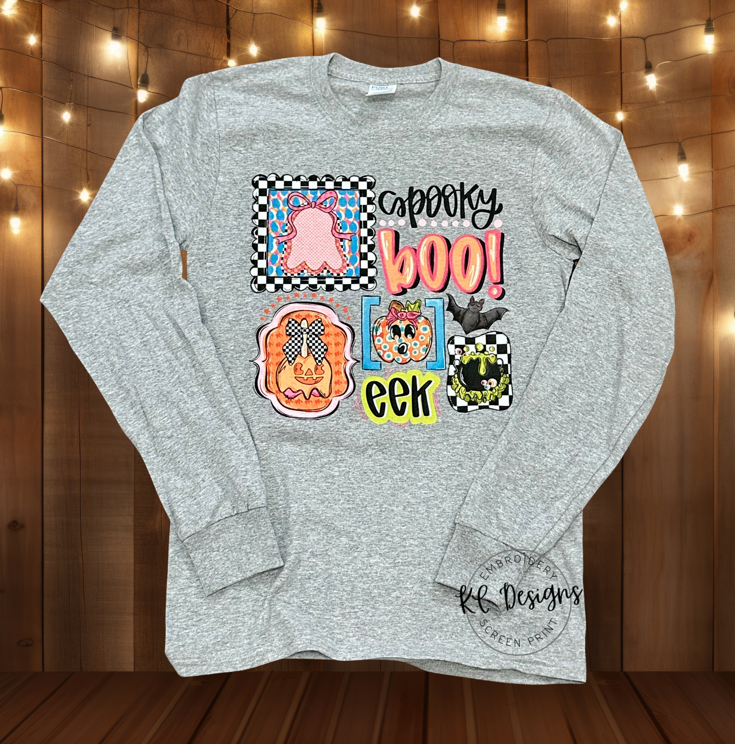 Spooky Halloween Long Sleeve Tee