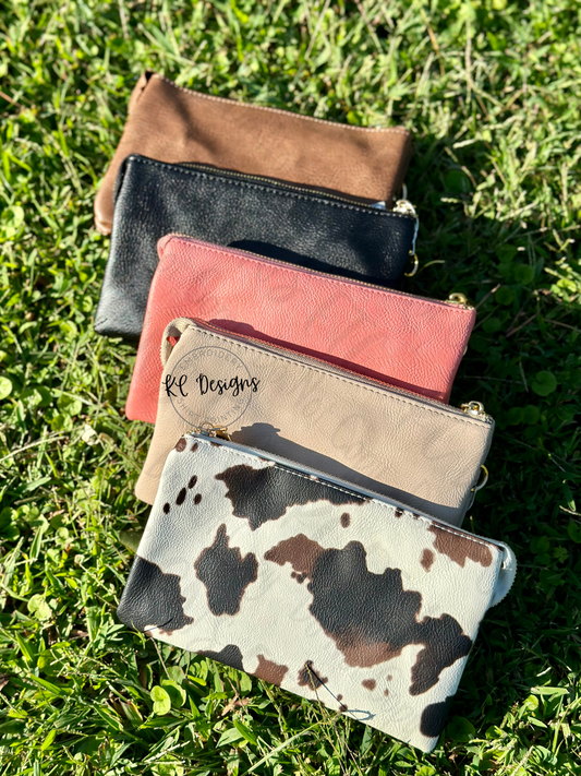 Crossbody Wristlet Wallet