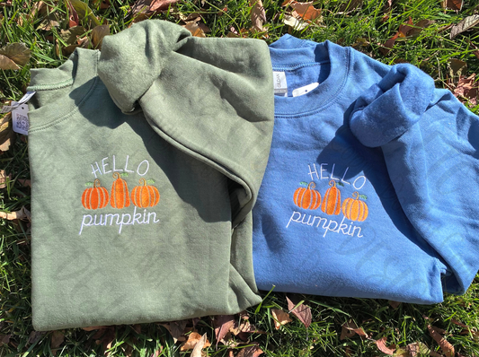 Hello Pumpkin Crewneck