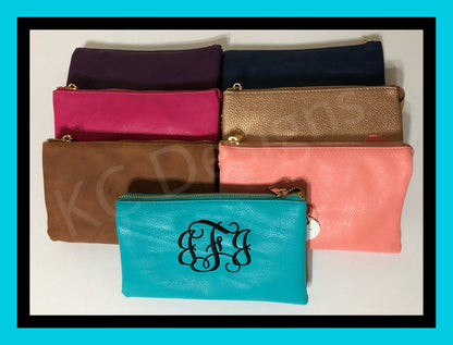 Crossbody Wristlet Wallet