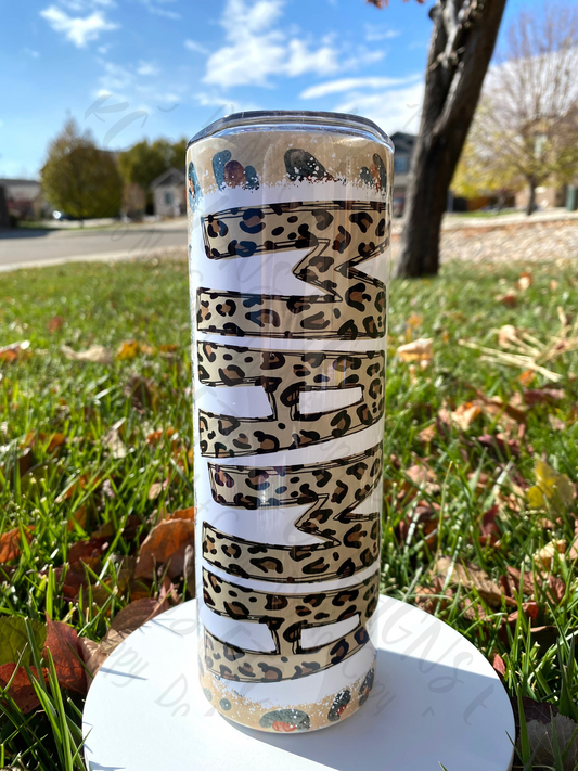 Leopard MAMA Tumbler